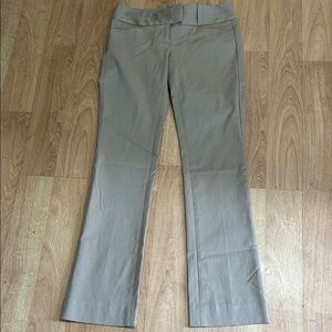 Express Women's Boot Cut Pants in Light Taupe